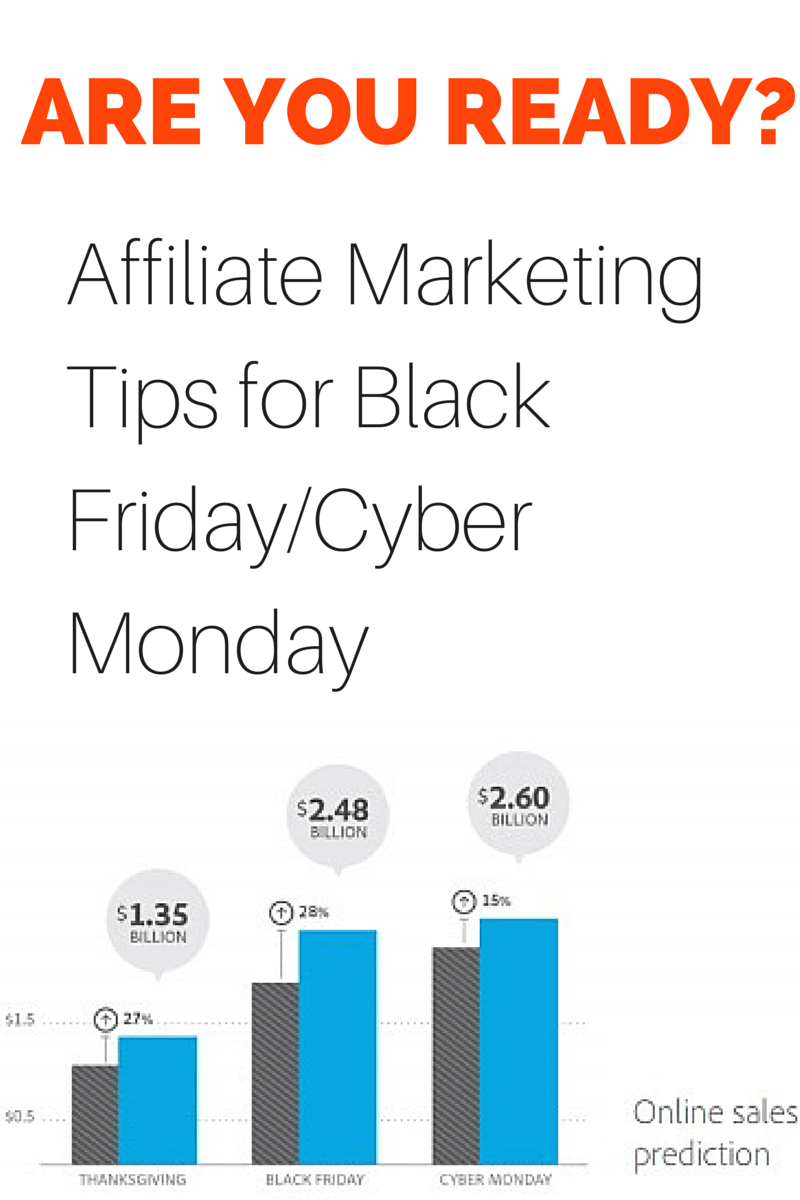 Affiliate Marketing Tips for Black Friday and Cyber Monday