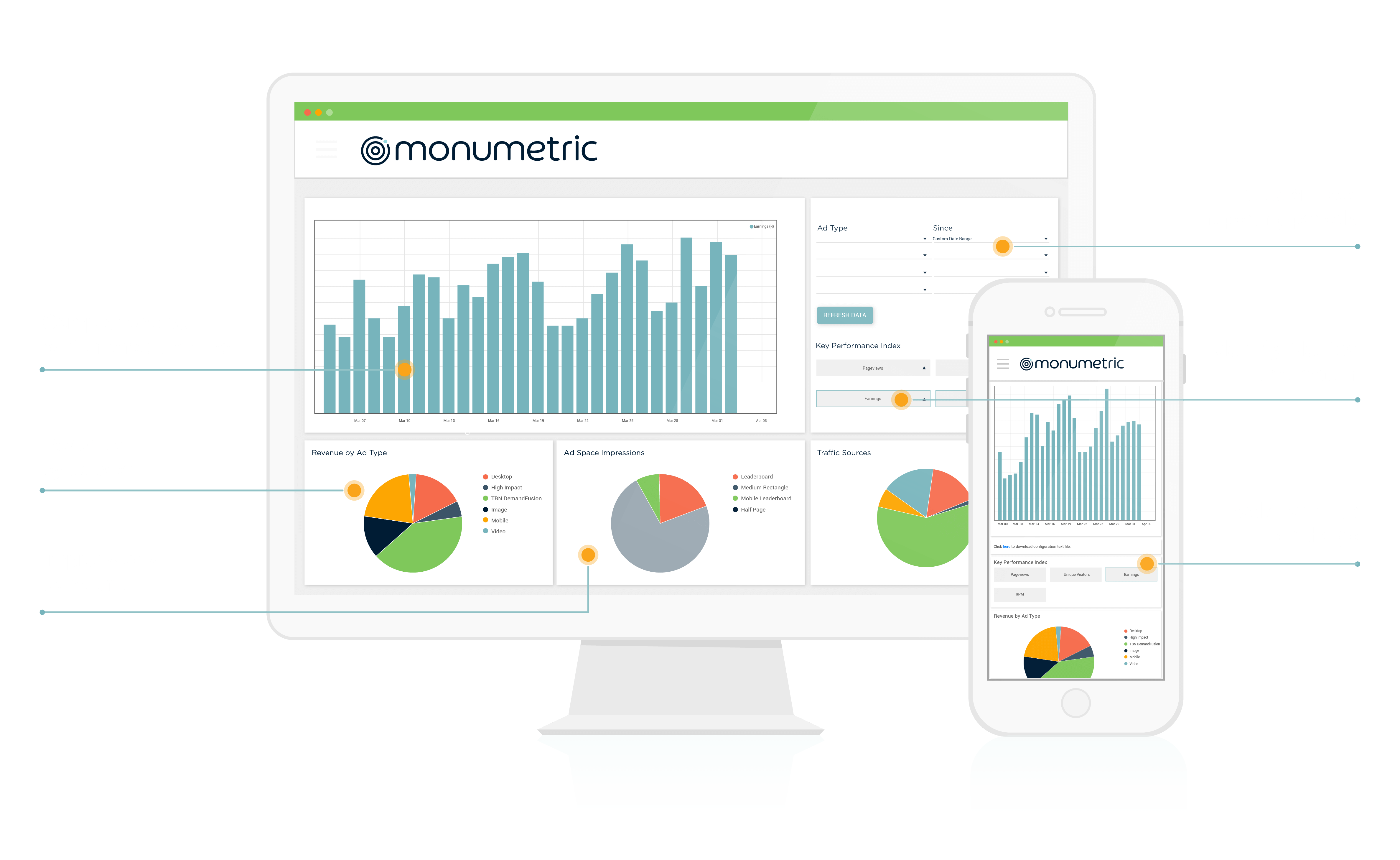 Las mejores alternativas a Google AdSense para ganar dinero Monumetric pros